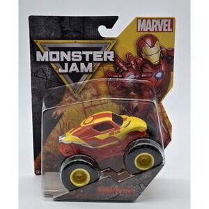 Spin Master Monster Jam Marvel‎ Iron Man Truck 1:64 Series 4 Die Cast New